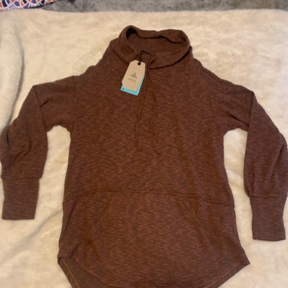 Prana cowl neck hoodie